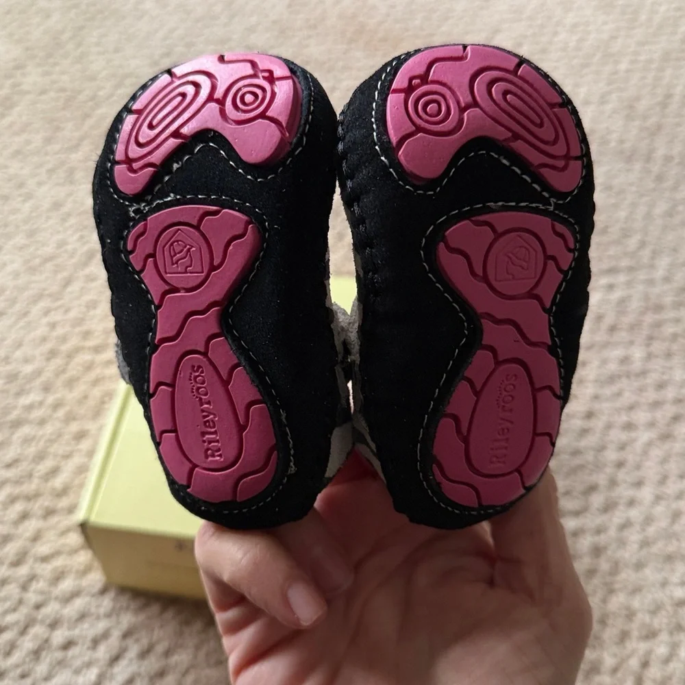 Vibrant zebra and link Mary Jane Baby Walker Shoes - Rileyroos